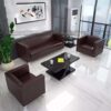 Bộ Ghế Sofa Da Tiếp Khách Văn Phòng SFP312