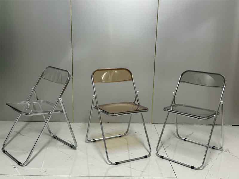 Ghế APOLLO Nhựa Trong gấp NHập Khẩu GN7463